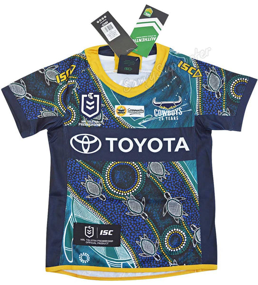 North Queensland Cowboys 2020 NRL Kids Indigenous Jersey