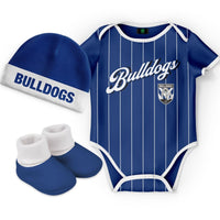 Canterbury Bulldogs 2025 NRL Toddler 3pc Lullaby Gift Set