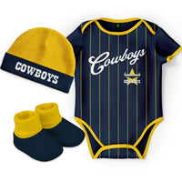 North Queensland Cowboys 2025 NRL Toddler 3pc Lullaby Gift Set