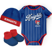 Newcastle Knights 2025 NRL Toddler 3pc Lullaby Gift Set