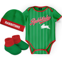 South Sydney Rabbitohs 2025 NRL Toddler 3pc Lullaby Gift Set