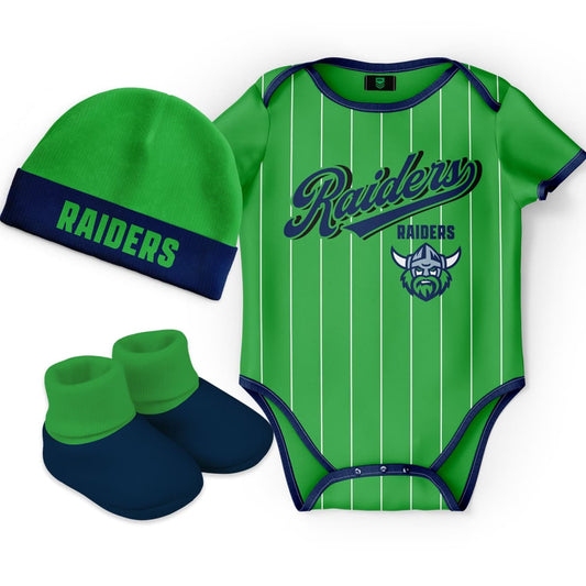 Canberra Raiders 2025 NRL Toddler 3pc Lullaby Gift Set