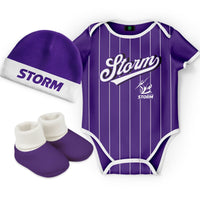 Melbourne Storm 2025 NRL Toddler 3pc Lullaby Gift Set