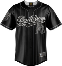 Canterbury Bulldogs 2025 NRL Mens Blackout Baseball Shirt