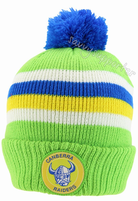 Canberra Raiders NRL Adults Retro Beanie