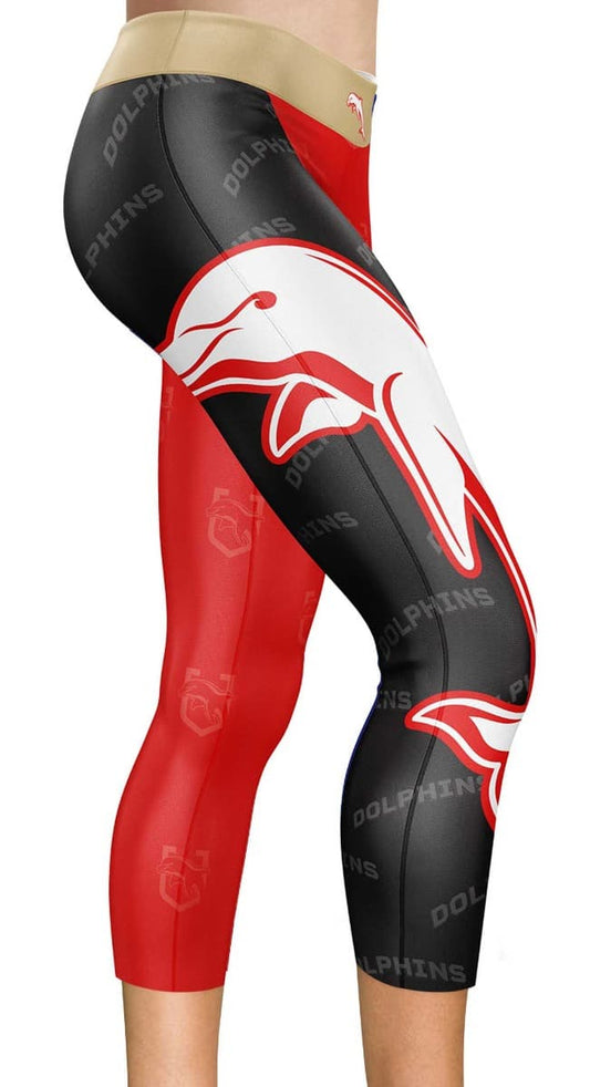 Dolphins 2025 NRL Ladies Siren Tights