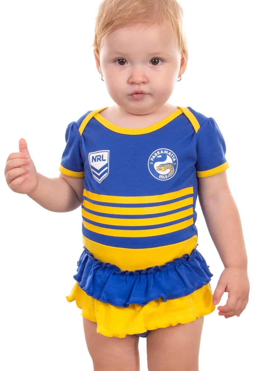 Parramatta Eels NRL Toddler Girls Footysuit
