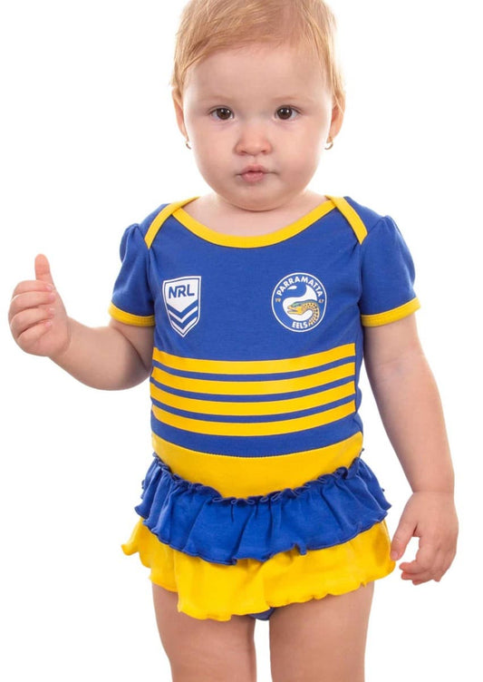 Parramatta Eels NRL Toddler Girls Footysuit