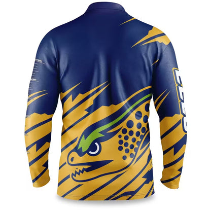 Parramatta Eels NRL Mens Ignition Fishing Shirt