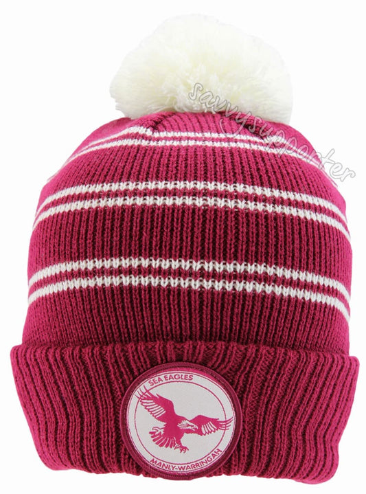 Manly Sea Eagles NRL Adults Retro Beanie