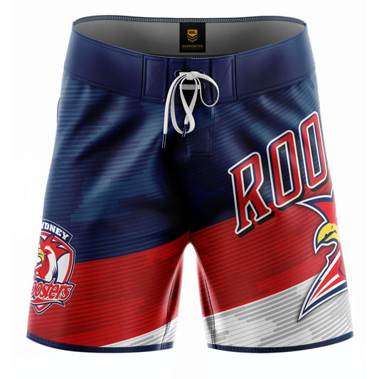 Sydney Roosters 2025 NRL Mens Barrel Board Shorts