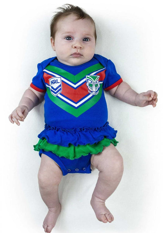 New Zealand Warriors NRL Toddler Girls Footysuit