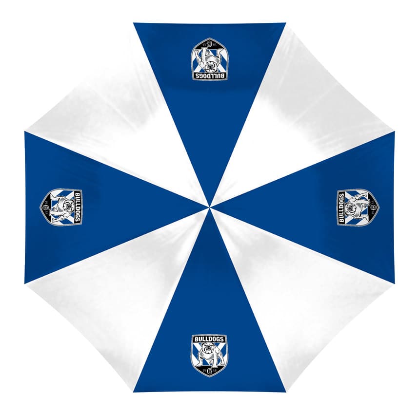 Canterbury Bulldogs NRL 60cm Compact Umbrella