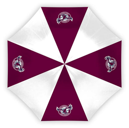 Manly Sea Eagles NRL 60cm Compact Umbrella