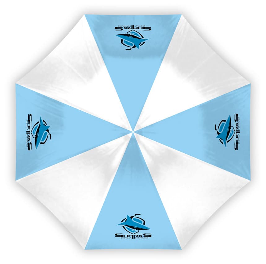 Cronulla Sharks NRL 60cm Compact Umbrella