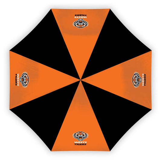 Wests Tigers NRL 60cm Compact Umbrella
