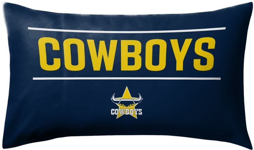 North Queensland Cowboys 2025 NRL Pillow Case