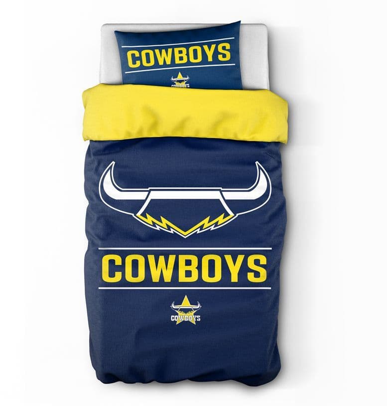 North Queensland Cowboys 2025 NRL Single Quilt Set