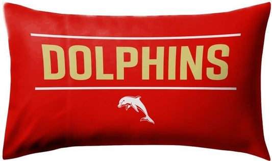 Dolphins 2025 NRL Pillow Case