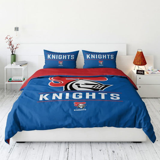 Newcastle Knights 2025 NRL Double Quilt Set