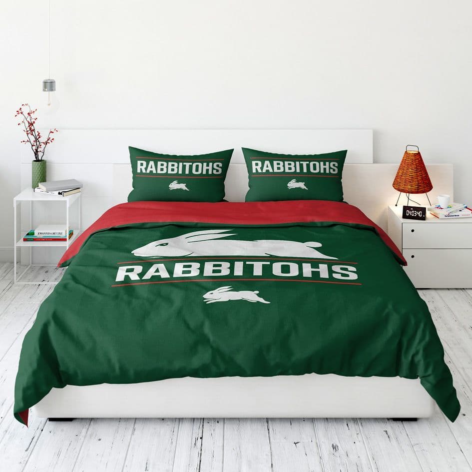South Sydney Rabbitohs 2025 NRL Double Quilt Set