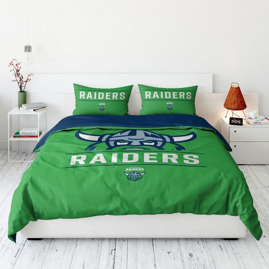 Canberra Raiders 2025 Double NRL Quilt Set