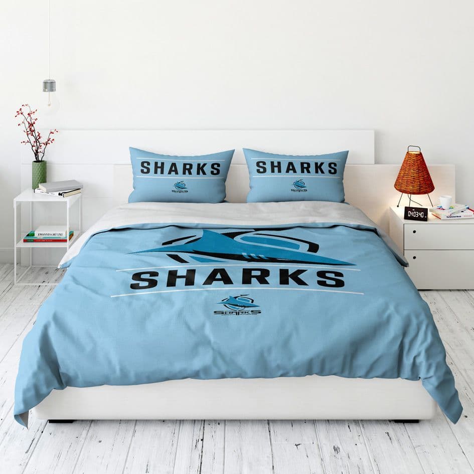 Cronulla Sharks 2025 NRL King Quilt Set