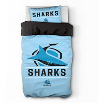 Cronulla Sharks 2025 NRL Single Quilt Set