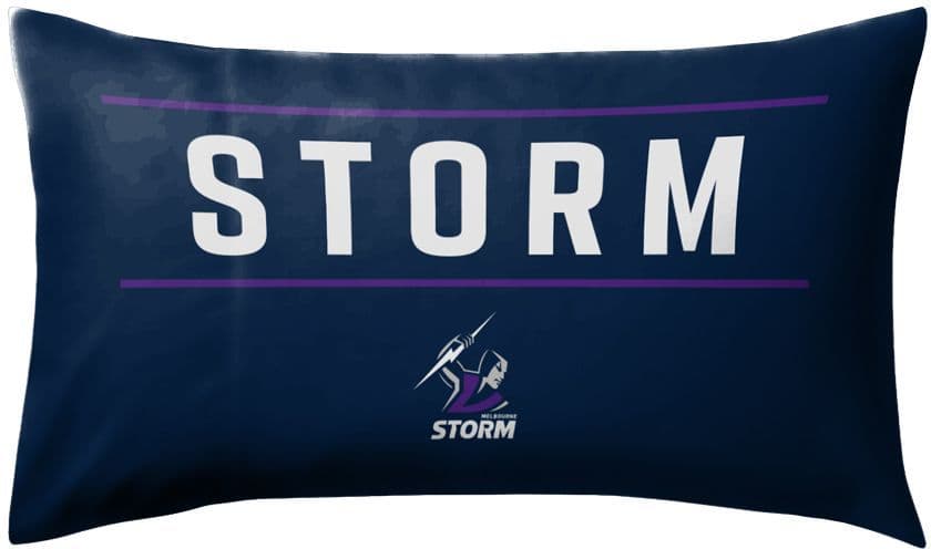 Melbourne Storm 2025 NRL Pillow Case