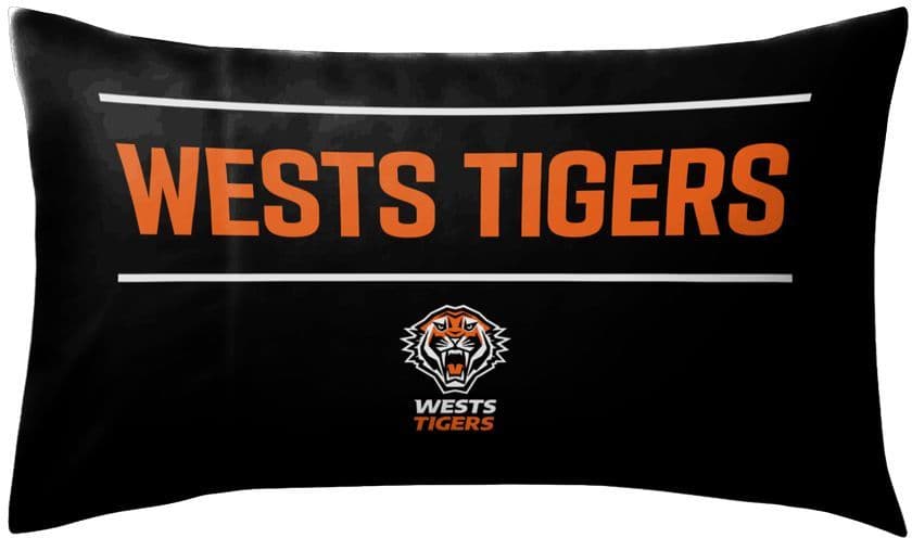 Wests Tigers 2025 NRL Pillow Case