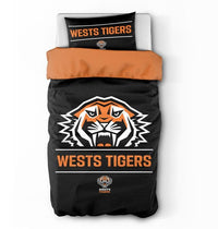 Wests Tigers 2025 NRL Single Quilt Set