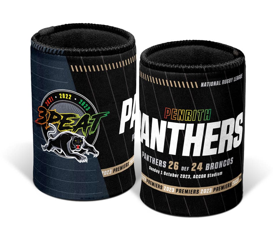 Penrith Panthers 2023 NRL Premiers Phase 1 Can Cooler