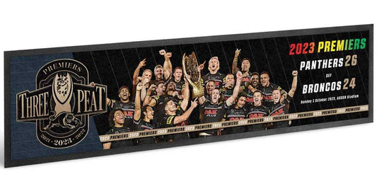 Penrith Panthers 2023 NRL Premiers Team Bar Runner