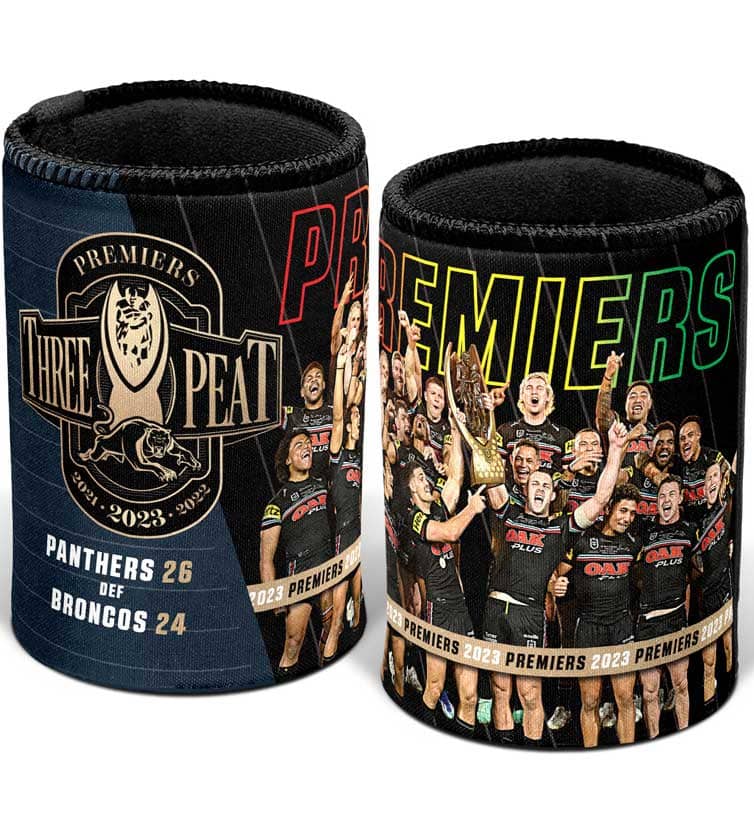 Penrith Panthers 2023 NRL Premiers Team Can Cooler