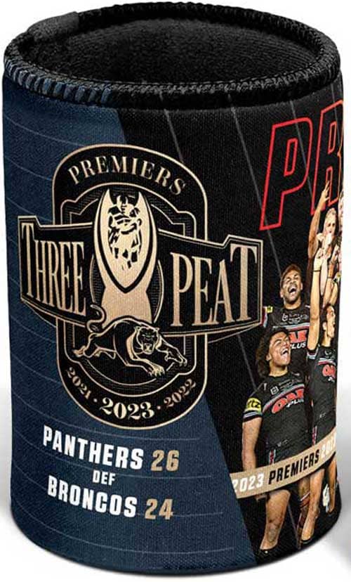 Penrith Panthers 2023 NRL Premiers Team Can Cooler