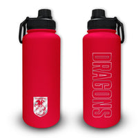 St George Dragons NRL 960ml Stainless Steel Drink Bottle