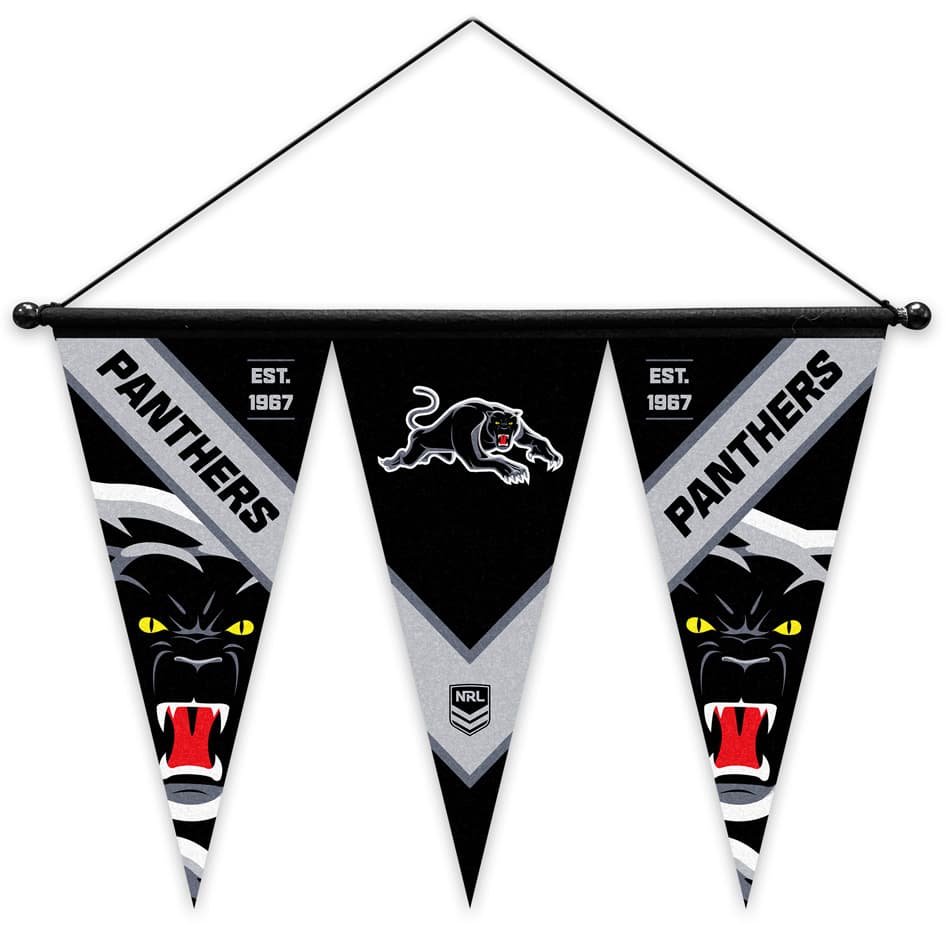 Penrith Panthers Felt Wall Pennant 40cm x 60cm