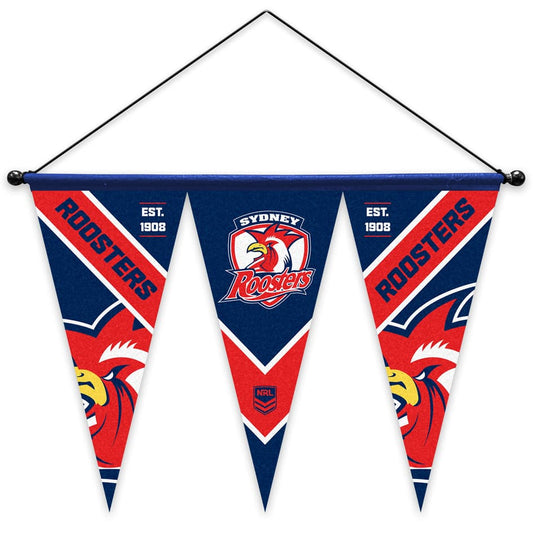Sydney Roosters Felt Wall Pennant 40cm x 60cm