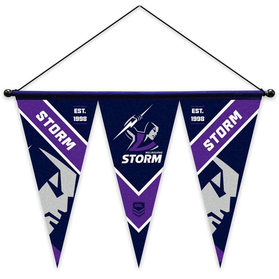 Melbourne Storm Felt Wall Pennant 40cm x 60cm