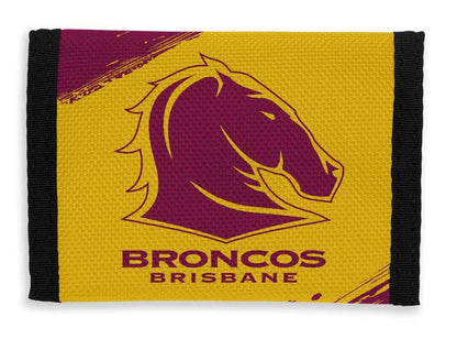 Brisbane Broncos NRL Kids Sports Wallet