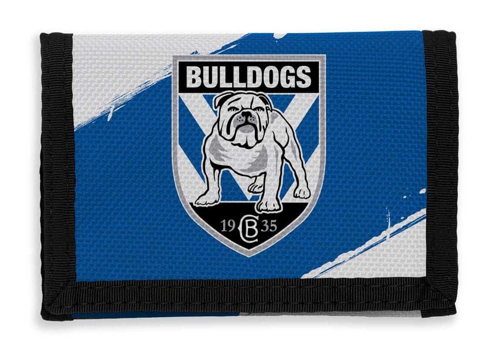 Canterbury Bulldogs NRL Kids Sports Wallet