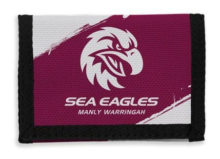 Manly Sea Eagles NRL Kids Sports Wallet