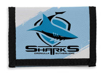 Cronulla Sharks NRL Kids Sports Wallet