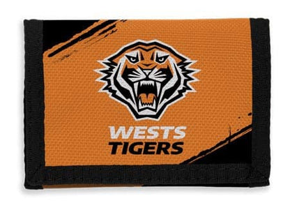 Wests Tigers NRL Kids Sports Wallet