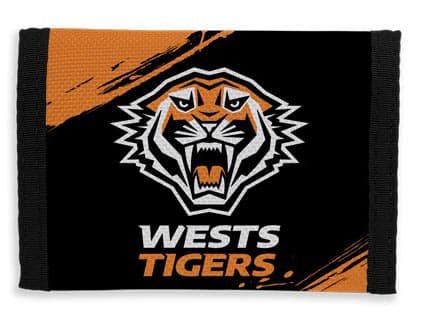Wests Tigers NRL Kids Sports Wallet