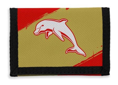 Redcliffe Dolphins NRL Kids Sports Wallet