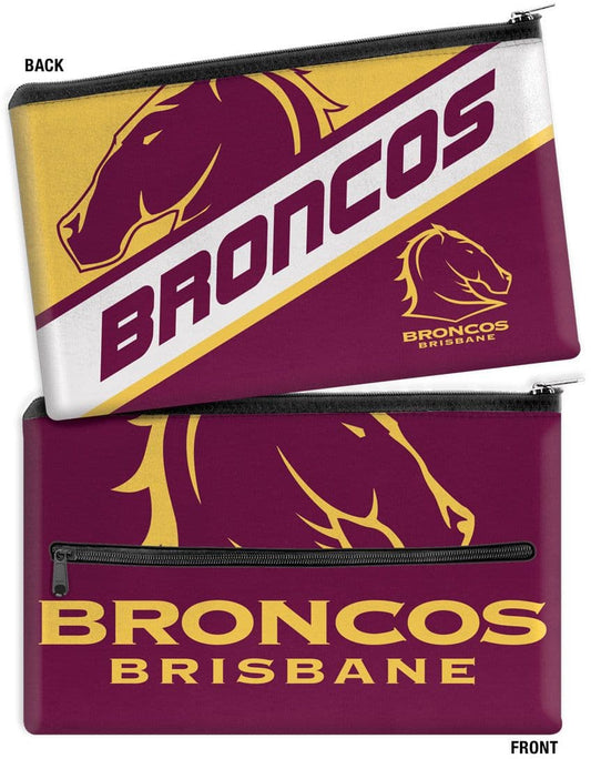Brisbane Broncos NRL Pencil Case