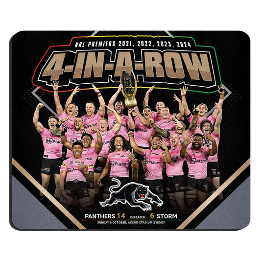 Penrith Panthers 2024 NRL Premiers Team Mouse Mat  *PRESALE Due Dec*