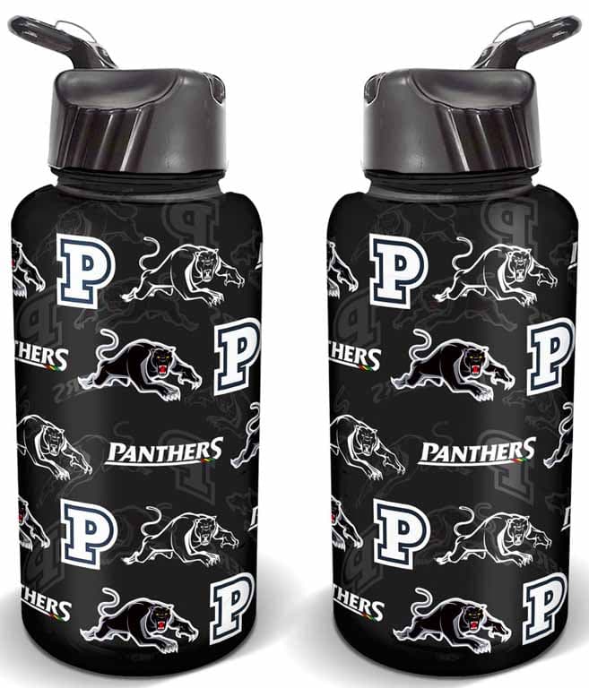 Penrith Panthers NRL 1 Litre Flip Drink Bottle BPA Free