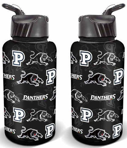 Penrith Panthers NRL 1 Litre Flip Drink Bottle BPA Free